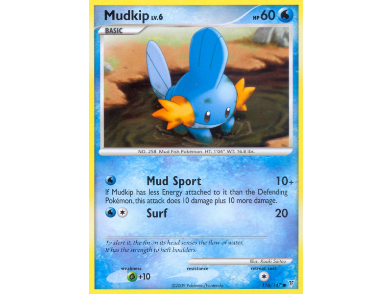 Mudkip (Reverse Holo)