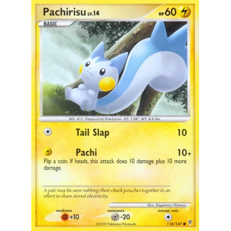 Pachirisu (Reverse Holo)