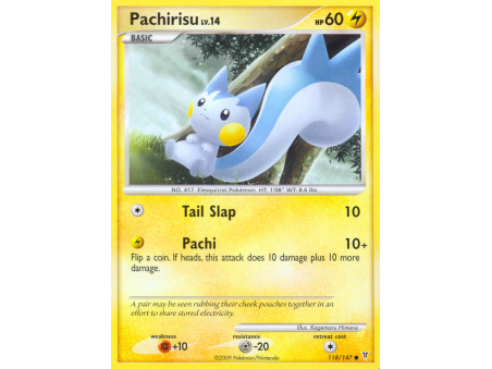 Pachirisu (Reverse Holo)
