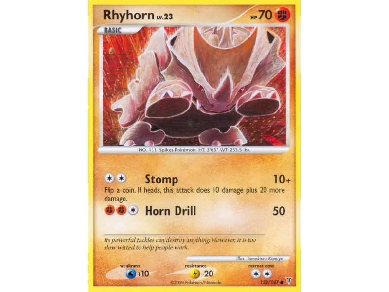 Rhyhorn (Reverse Holo)