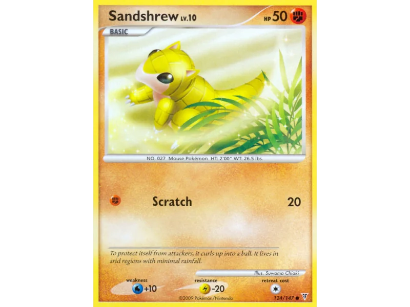 Sandshrew (Reverse Holo)