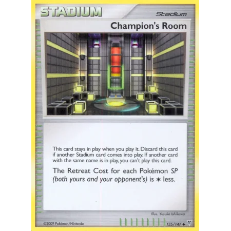 Champion's Room (Reverse Holo)