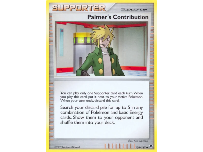 Palmer's Contribution (Reverse Holo)