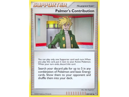 Palmer's Contribution (Reverse Holo)
