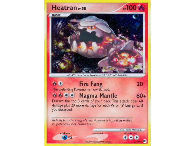 Heatran (Reverse Holo)