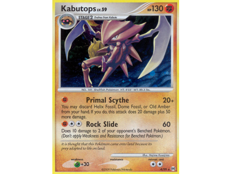 Kabutops (Reverse Holo)