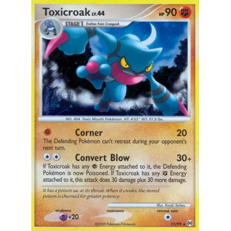 Toxicroak (Reverse Holo)