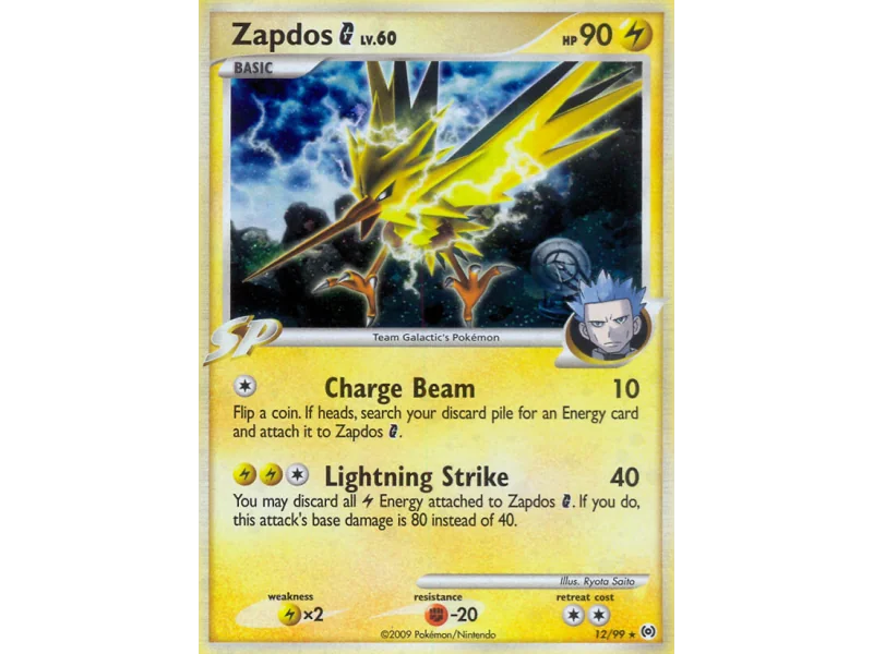 Zapdos G (Reverse Holo)