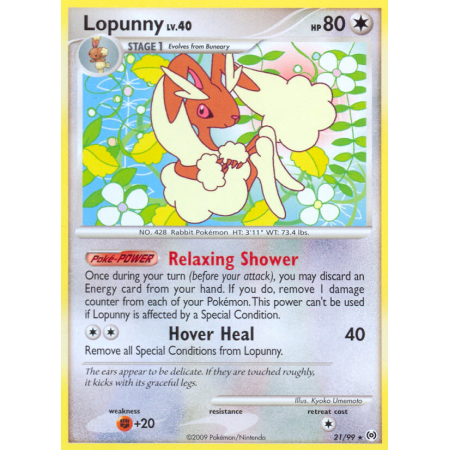 Lopunny (Reverse Holo)