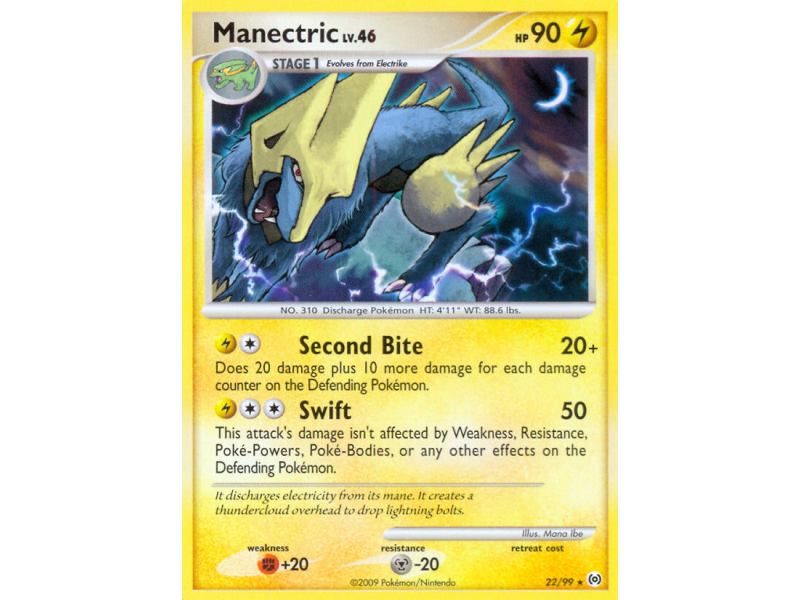 Manectric (Reverse Holo)