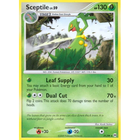 Sceptile (Reverse Holo)