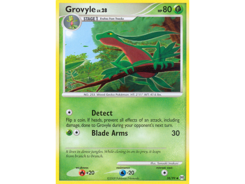 Grovyle (Reverse Holo)
