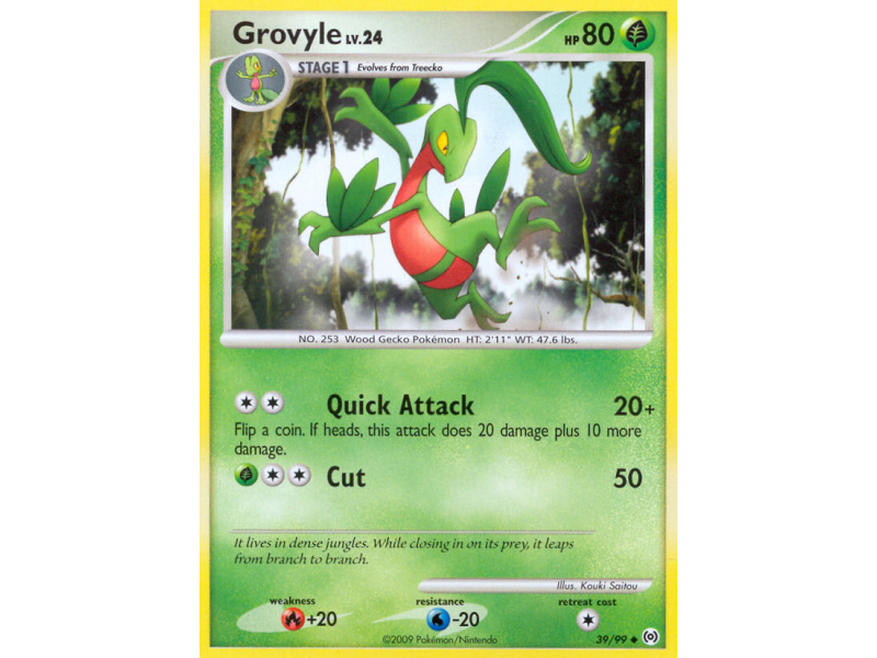 Grovyle (Reverse Holo)