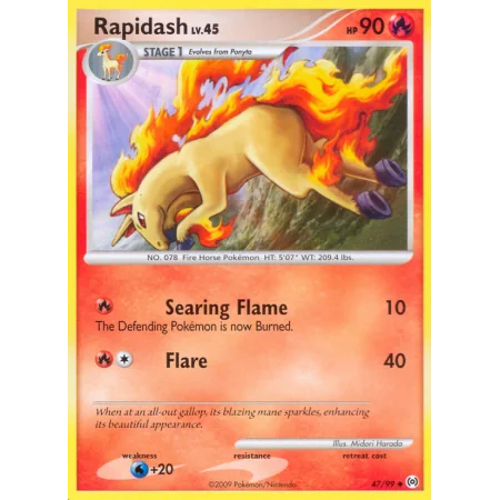 Rapidash (Reverse Holo)