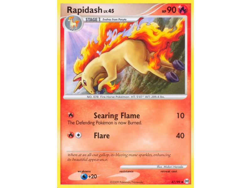 Rapidash (Reverse Holo)