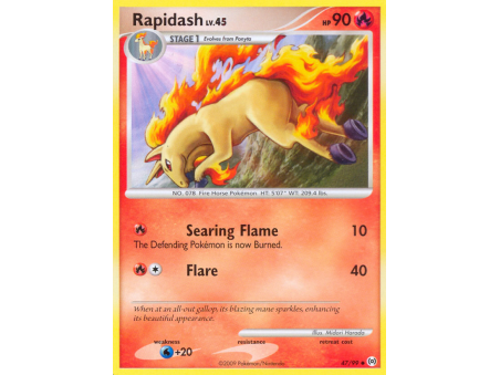Rapidash (Reverse Holo)