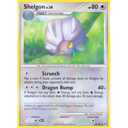 Shelgon (Reverse Holo)