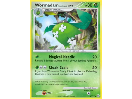 Wormadam Plant Cloak (Reverse Holo)