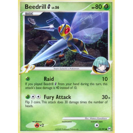 Beedrill G (Reverse Holo)