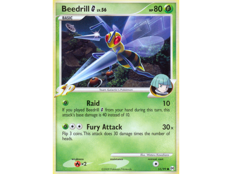 Beedrill G (Reverse Holo)