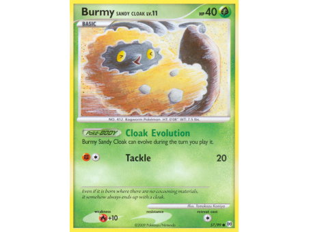 Burmy Sandy Cloak (Reverse Holo)