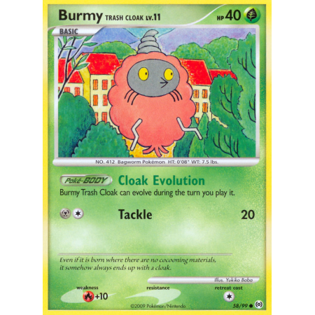 Burmy Trash Cloak