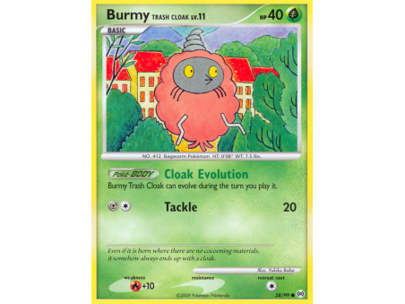 Burmy Trash Cloak (Reverse Holo)