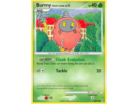 Burmy Trash Cloak (Reverse Holo)