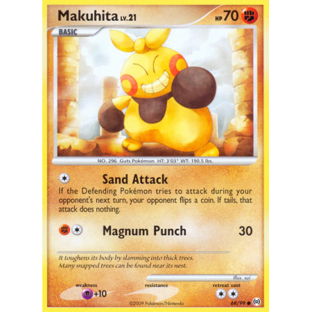 Makuhita (Reverse Holo)