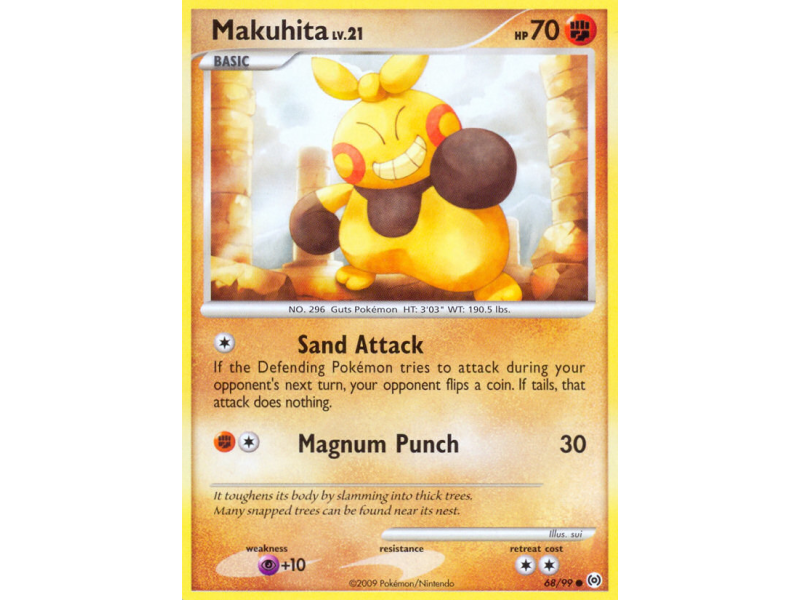 Makuhita (Reverse Holo)