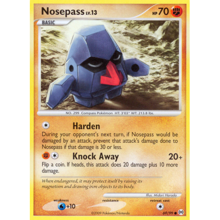 Nosepass (Reverse Holo)