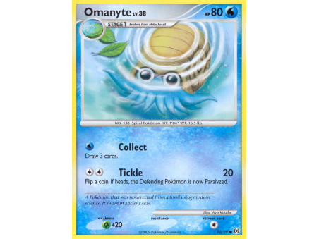 Omanyte (Reverse Holo)