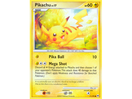 Pikachu (Reverse Holo)