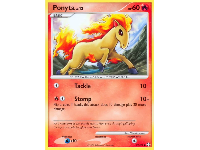 Ponyta (Reverse Holo)