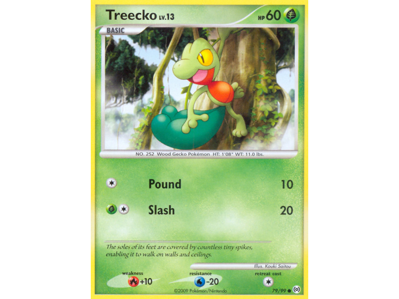 Treecko (Reverse Holo)