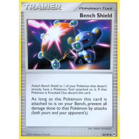 Bench Shield (Reverse Holo)