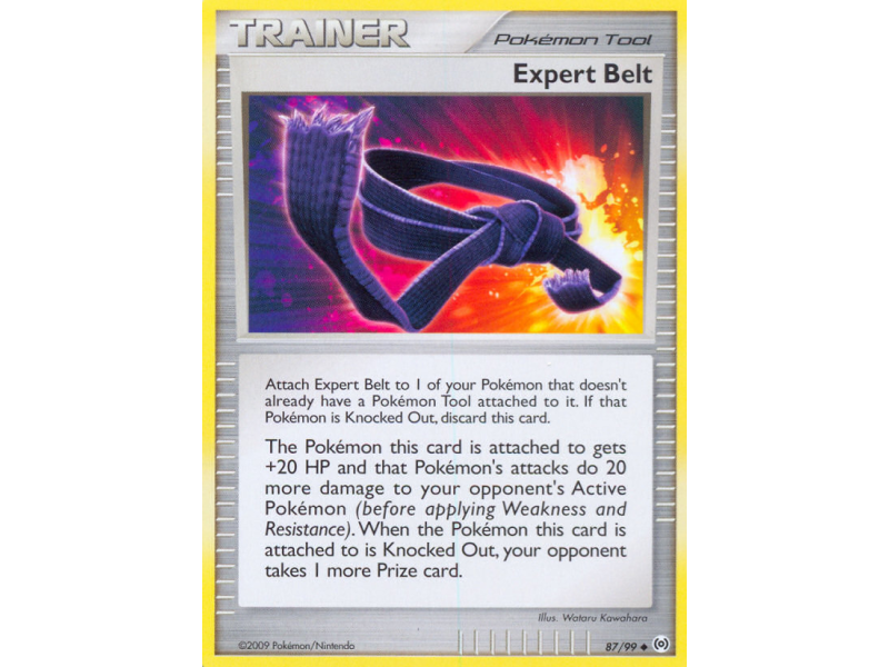Expert Belt (Reverse Holo)