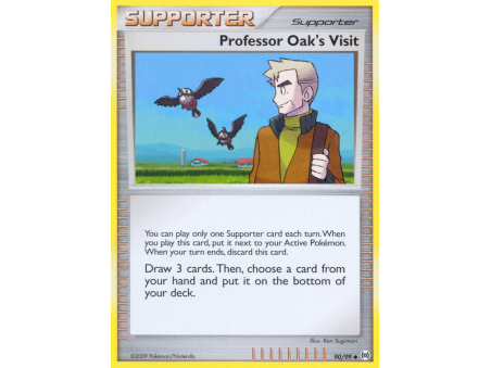 Professor Oak's Visit (Reverse Holo)