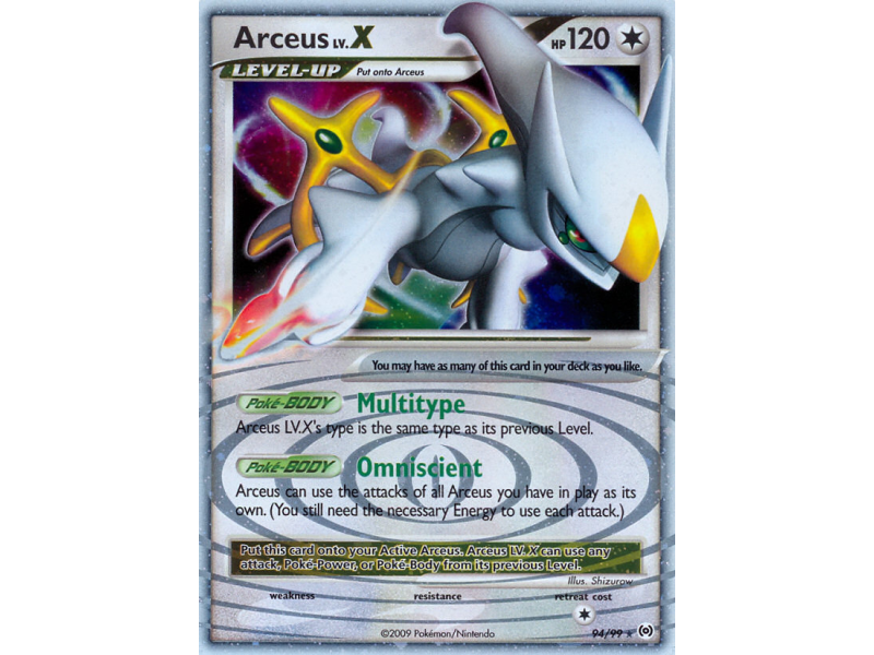 Arceus LV.X