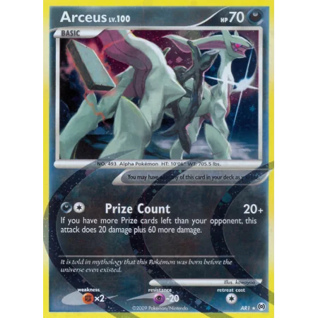 Arceus (Reverse Holo)