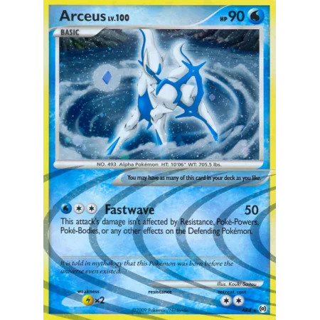 Arceus (Reverse Holo)