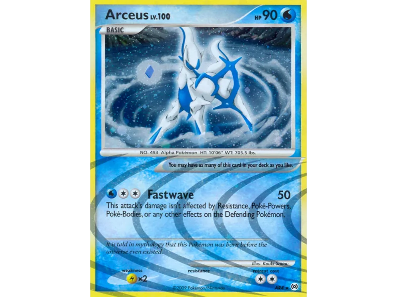 Arceus (Reverse Holo)