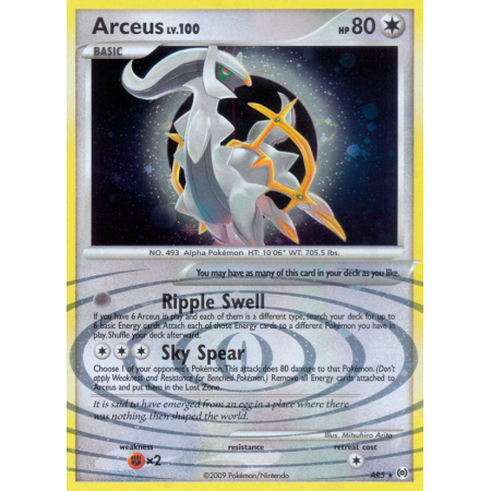 Arceus (Reverse Holo)