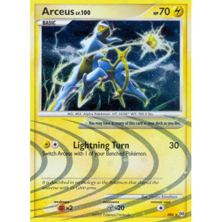 Arceus (Reverse Holo)