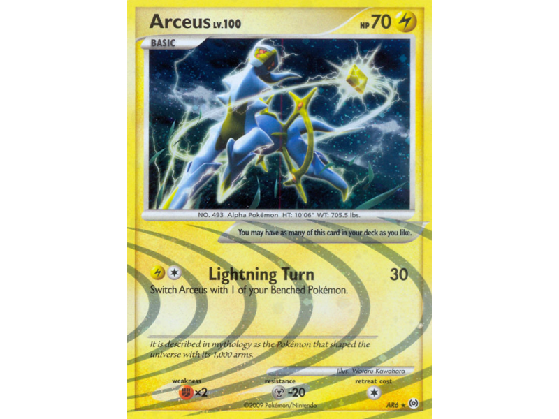 Arceus (Reverse Holo)