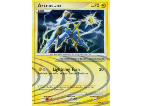 Arceus (Reverse Holo)