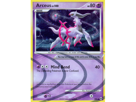 Arceus (Reverse Holo)
