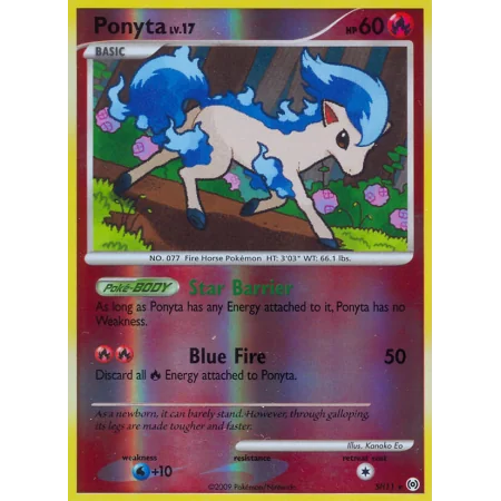 Ponyta (Reverse Holo)