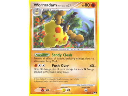 Wormadam Sandy Cloak