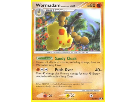 Wormadam Sandy Cloak